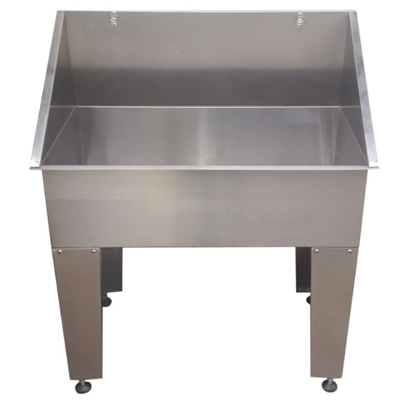 Picture of Stainless steel bathtub for small to Medium Dogs